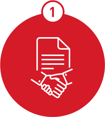 ご利用規約締結 ID登録情報記載